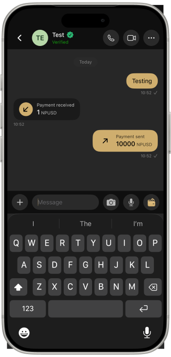 One-to-one messaging