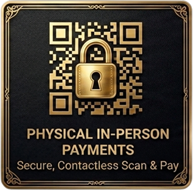 A blind QR code card for secure contactless in-person payments